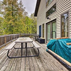 Lakefront Cabin With Private Deck, Dock And Fire Pit! Villa Nevis Exterior photo