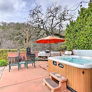 Wine Country Retreat At Private Creekside House! Villa Glen Ellen Exterior photo