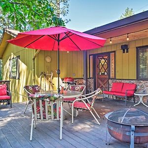 Pet-Friendly Twain Harte Hideaway With Serene Deck Villa Exterior photo